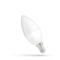 Spectrum LED candle bulb E14 5W warm white dimmable, 470 lumens, 3000K, 230V, 160° beam angle, indoor use