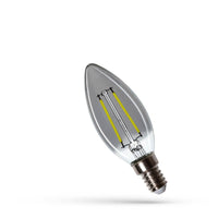 Led candle C35 E14 230V 3W 4000K NW 150 useful lumen spectrum lamp for indoor lighting