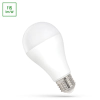 Spectrum LED A65 lamp 20W E27 3000K, 2300 lumen warm white lighting, IP20, 160° beam angle, non-dimmable