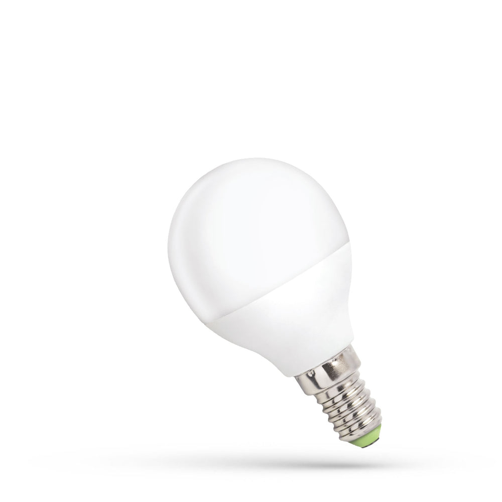 Lampada a sfera LED Spectrum G45 con attacco E14 230V 4W 4000K, 340 lumen, diffusione 160°, non dimmerabile, IP20