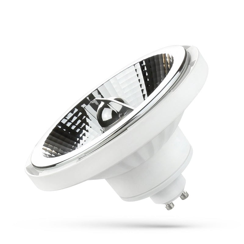 LED Spectrum AR111 gu10 12W 6000K bianco freddo 45° angolo 1100 lumen durevole non dimmerabile 230V 5 anni di garanzia