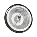 LED AR111 GU10 230V 12W COB 15° NW black spectrum lamp with 860 lumens and 4000K for intensely focused lighting