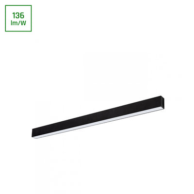 Spectrum Allday GO 36W LED light bar black 112cm 4000K 115° angle 4900 lumens IP20 sustainable lighting