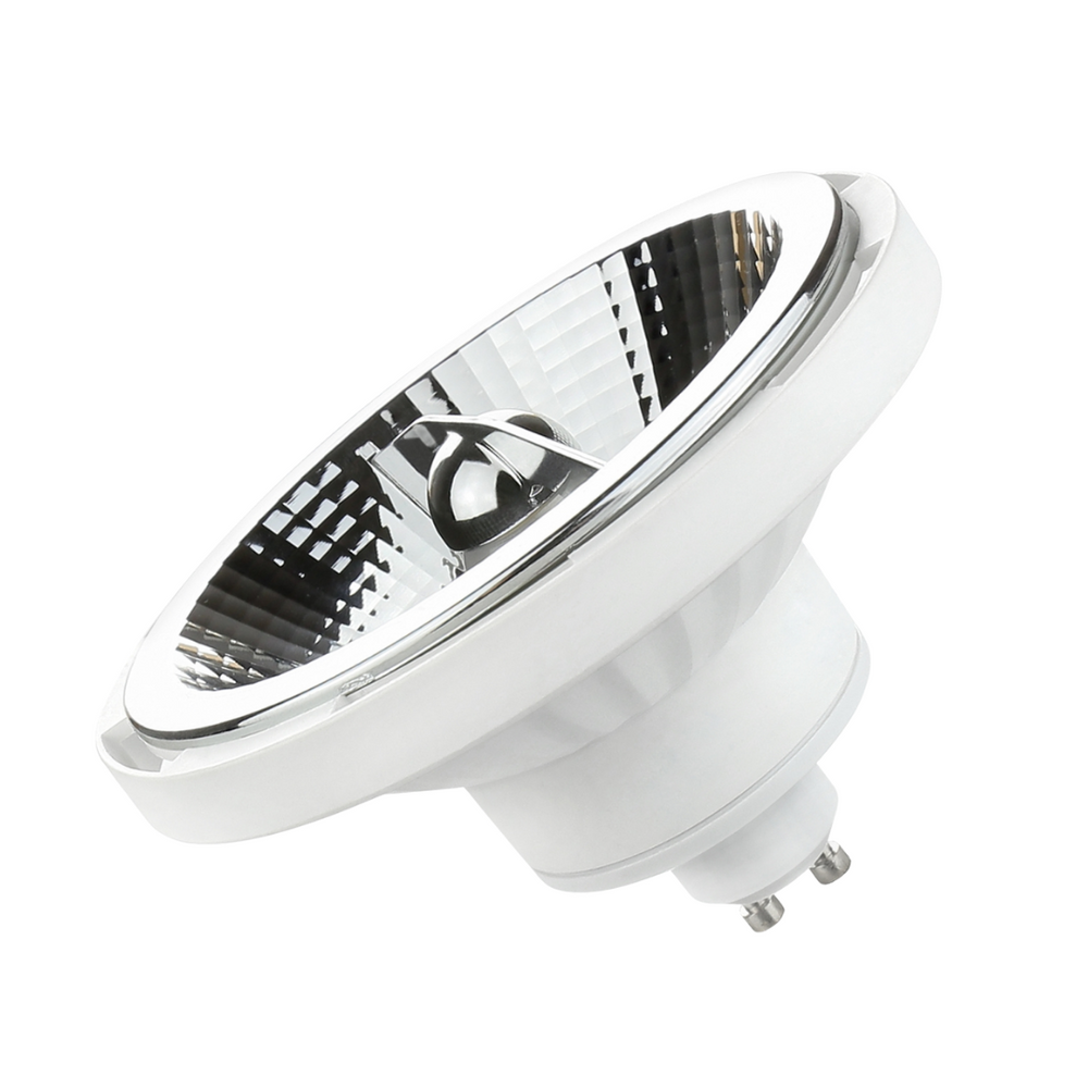 Spectrum LED Spot GU10 AR111 12W 3000K Bianco Caldo 800 lumen fascio 20° 230V non dimmerabile